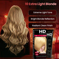 Farcom HD Hair Color Cream Extra Light Blonde No. 10 Keratin Amino Acids
