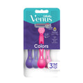 Gillette Venus Simply Plus Disposable Razors Skin Protective Microfins, 3 Count