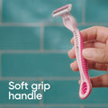 Gillette Venus Simply Plus Disposable Razors Skin Protective Microfins, 3 Count