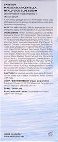 SKIN1004 Madagascar Centella Hyalu-Cica Blue Serum, Hydrating Hyaluronic Acid & Centella, 50 ml