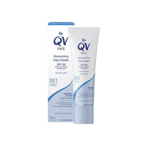 QV Face Moisturizing Day Cream SPF 30 Lightweight Fragrance-Free 75 g