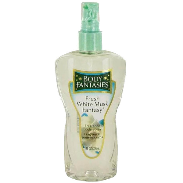 Fantasy Fantasies White Musk Body Spray Floral Woody Fragrance 236 ml