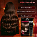 Farcom HD Hair Color Cream Keratin Amino Acids Chocolate 6.88
