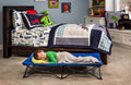 Regalo My Cot Portable Toddler Bed, Foldable Waterproof Nylon, Blue, 48 Inch