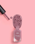Katia Nail Polish Breathable Liquid Quick-Dry High-Shine Purple