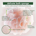 EcoTools Delicate EcoPouf Bath Sponge Soft Recycled Netting Vegan 1 Count