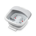 Medisana FS 886 Foldable Foot Spa Grey, Bubble and Vibration Massage, Water Warm-Up