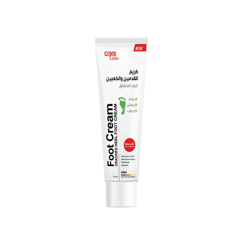 Covix Care Foot & Heel Cream Aloe Vera Hyaluronic Acid 75 ml