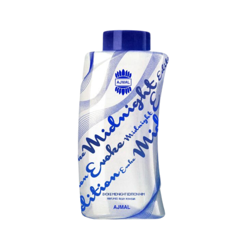 Ajmal Evoke Midnight Body Powder Enchanting Scent 100g