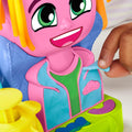 Play-Doh Hair Stylin' Salon Playset, 6 Cans, 340 g, Styling Tools