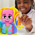 Play-Doh Hair Stylin' Salon Playset, 6 Cans, 340 g, Styling Tools