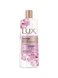 Lux Soft Rose Body Wash Shower Gel with Hyaluronic Acid and Loofah, 250ml