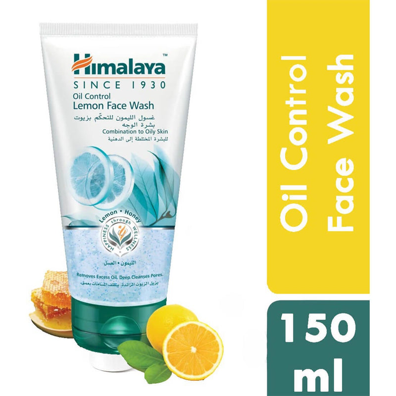 Himalaya Lemon Honey Face Wash Gel, Soap-Free Citron & Honey Cleanser, 150 ml