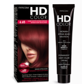 Farcom HD Hair Color Cream Keratin Amino Acids Intense Dark Red Blonde 6.65