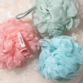EcoTools Delicate EcoPouf Bath Sponge Recycled Netting Pink Punch 1 Count