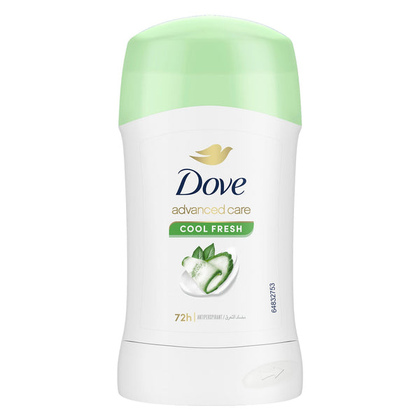 Dove Cucumber & Green Tea Antiperspirant Deodorant Stick Sweat Protection 40g