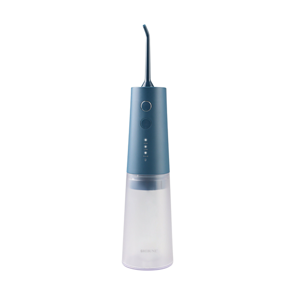Rebune Cordless Water Flosser Oral Irrigator Navy Blue