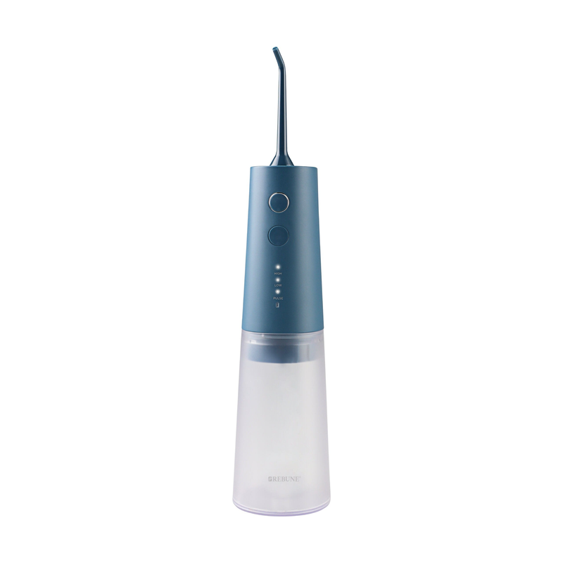 Rebune Cordless Water Flosser Oral Irrigator Navy Blue