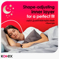 Kotex Ultra Thin Night Feminine Pads With Wings 7 Pieces