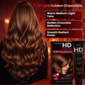 Farcom HD Hair Color Cream Keratin Amino Acids Light Golden Chocolate 7.73