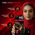 Farcom HD Hair Color Cream Keratin Amino Acids Light Golden Chocolate 7.73