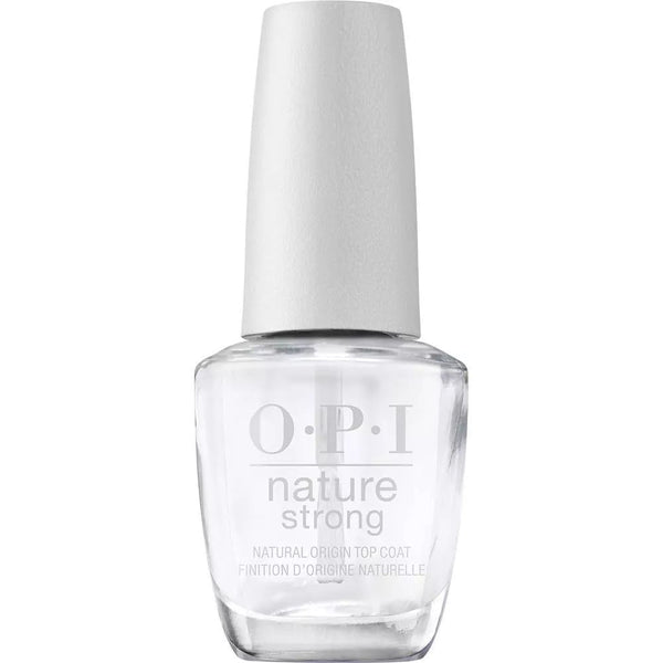 OPI Nature Strong Top Coat Nail Polish Glossy Clear 15ml
