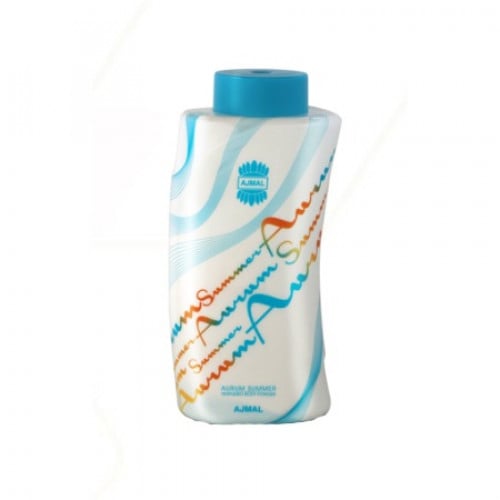 Ajmal Aurum Summer Body Powder Musk Wood Vanilla 100g