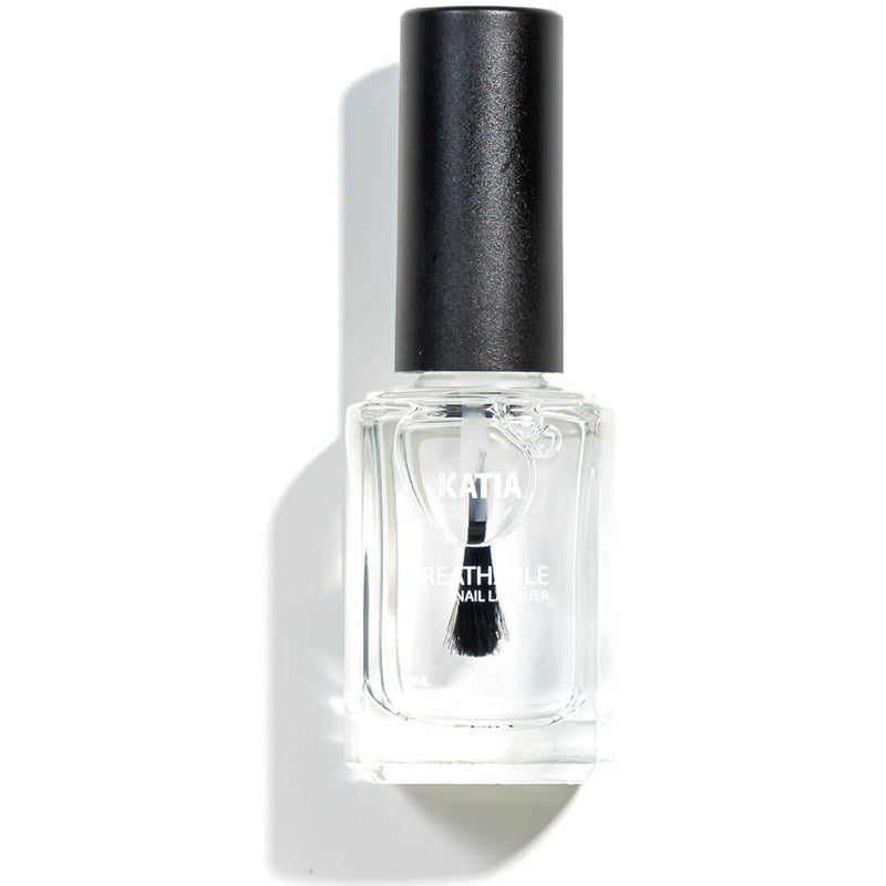 Katia Nail Polish Breathable K61 Transparent Quick-Dry High-Shine