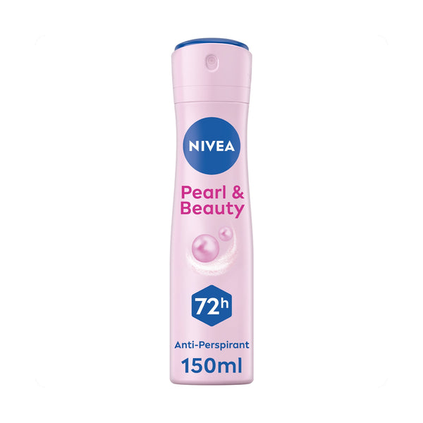 NIVEA Pearl & Beauty Deodorant Spray 48H Protection Pearl Extract Avocado Oil 150ml