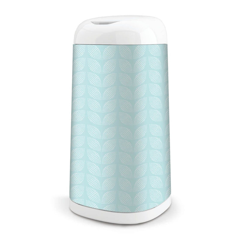 Angelcare Dress Up Fabric Sleeve Leaf Blue for Nappy Disposal System