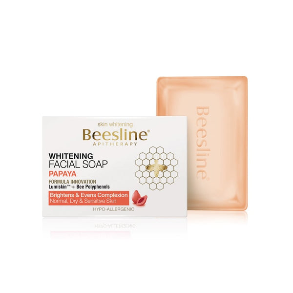 Beesline Papaya Facial Soap Brightening Natural Papaya Extract