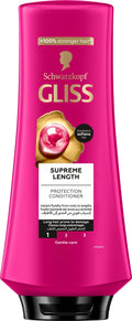 Gliss Supreme Length Conditioner with Almond Oil and Keratin 360ml