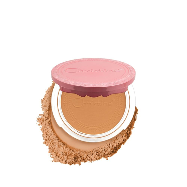 Christine Compact Face Powder Soft Texture Shade 03