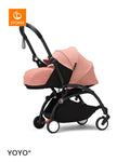 Stokke YOYO3 Newborn 0+ Compact Travel Stroller, Black Frame, Ginger