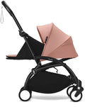 Stokke YOYO3 Newborn 0+ Compact Travel Stroller, Black Frame, Ginger
