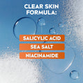 NIVEA Clear Up Face Wash Deep Pore Cleanser Salicylic Acid Hyaluronic Acid Magnolia Extract