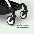 Stokke YOYO3 Newborn 0+ Compact Travel Stroller, Black Frame, Olive