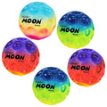 Waboba Gradient Moon Ball Bouncing Balls, Assorted Colors, Set of 5