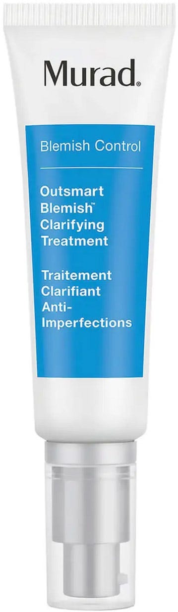 Murad Blemish Outsmart Clarifying Treatment Gel Serum, Five-Acid Formula, 50 ml