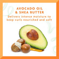 Cantu Avocado Hydrating Conditioner with Shea Butter for Dry, Curly Hair, 400 ml