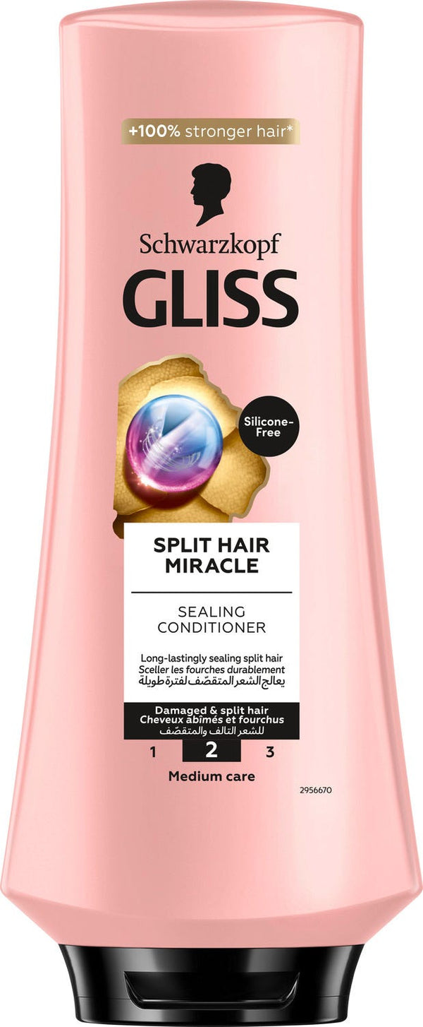 Gliss Split Hair Miracle Conditioner Almond Oil Keratin 360ml