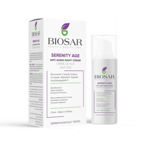 Biosar Serenity Night Cream Anti-Wrinkle