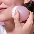 EcoTools Deep Cleansing Facial Brush Soft Bristles Pink 1 Count