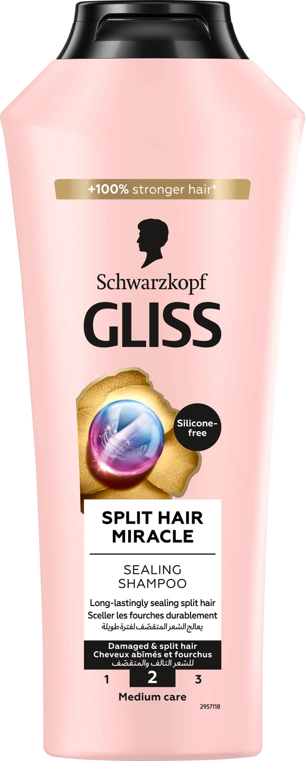 Gliss Oil Nutritive Shampoo Almond Oil Nourishing Formula 400ml