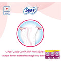 Sofy Panty Liners Unscented Soft Cotton High Absorbency 120 Pieces 2+1