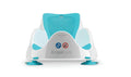 Angelcare Soft Touch Mini Bath Support Aqua Baby Bath Seat, Birth to 6 Months