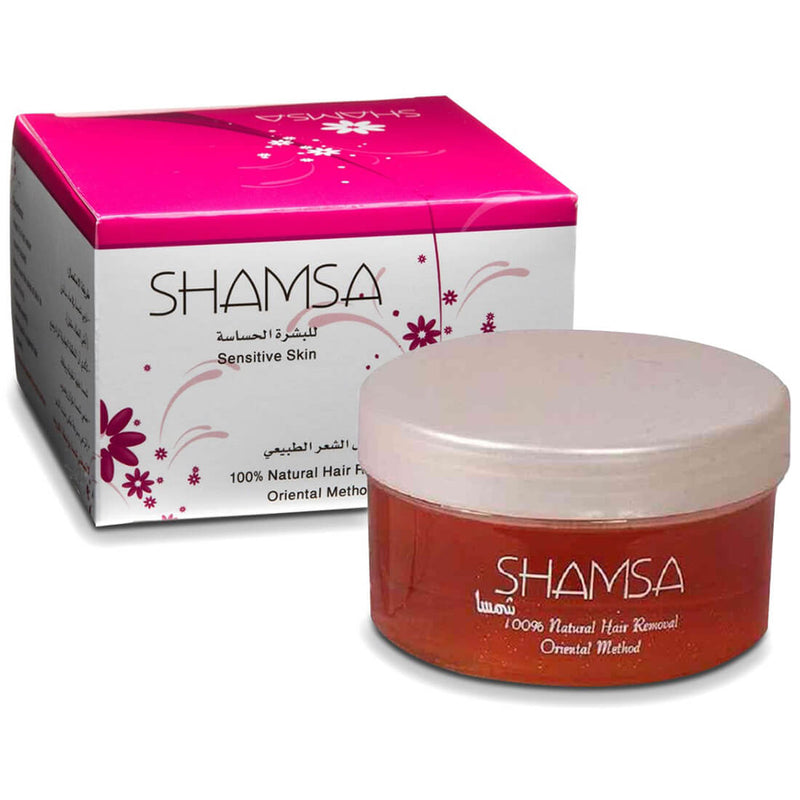 Shamsa Sweet Hair Removal Gel for Sensitive Skin, 250 g
