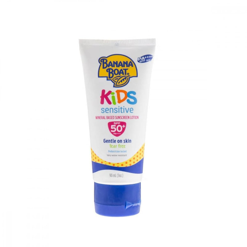 Banana Boat Kids Sensitive Lotion SPF 50 Mineral Zinc 90 ml