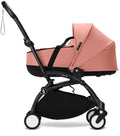 Stokke YOYO Newborn Shell Bassinet Stroller Attachment, Black Frame, Ginger