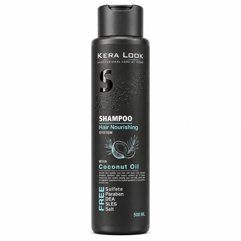 Kera Look Hair Nourishing Shampoo Sulfate-Free Coconut Oil 500 ml